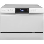 Swiss Appliances 6 Place Settings Countertop Dishwasher DW3202A-W