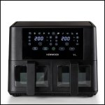 Kenwood 9L Dual Air Fryer Dual Baskets Black