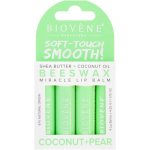 Biovene Beeswax Shea Butter & Coconut Oil Miracle Lip Balm Coconut & Pear 4 Pack