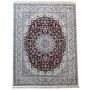 Royal Red Persian Machine Made Nain Hall Size Large Carpet - 400 X 300 Cm