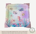 Playmat Fishy Fish Bubbles And Friends Under The Sea