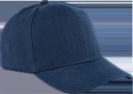 Pioneer 6 Panel Baseball Cap Navy Blue