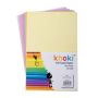 Paper - 80 GSM - Assorted Pastel - A4 - 100 Sheets - 4 Pack