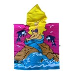 Mermaid On Rock Beach Cloak
