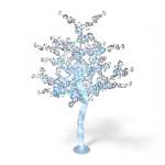 1.8M Tree With LED Lights White