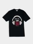 Music Qr Code Tee - Black - Black XXL