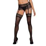 Obsessive - Chiccanta Stockings Black L xl