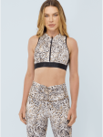 Seoul Animal Print Crop Top - Large