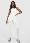 Opel Open Back Seamless Unitard - Stone