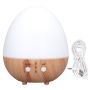 250ML Wood Humidifier - Auto Sut-off & Night Light