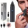 USB Rechargeable Electric Nose Hair Trimmer For Women And Men Painless And Efficient Nose And Ear Hair Remover Eyebrow And Facial Hair Removal Device