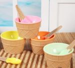 Ice Cream Bowl Spoon Belt Ice Cream Cup Ice Cream Bowl Plastic Cup 3