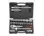 FORCE3D Force - 1/2 Dr 24 Piece Socket Set 10-32MM Chrome Bihex