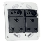 V-slim Socket Outlet - Black - Buy Online At 7 Triple 7