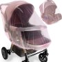 Stay Protected From Mosquitoes With This Durable Pink Stroller Mosquito Net - Perfect For Baby Strollers Bassinets Cradles Playards Pack N Plays & MINI