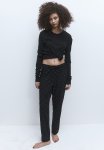 Pyjama Bottoms - Black
