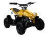 50CC 2T Econo Air Cooled 3HP MINI Quad With Rubber Wheels - Yellow 4-10 Years