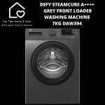 Defy Steamcure A+++ Grey Front Loader Washing Machine - 7KG DAW394