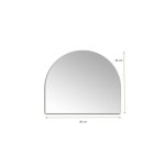Birch Dome Frameless Mirrors - Small