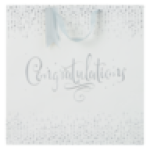 Congratulation Jumbo Wedding Gift Bag 450MM X 200MM Design May Vary