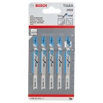 Bosch Blade Jigsaw Hss Metal T 118 A Basic 5PK