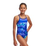 Funkita Girls Diamond Back One Piece Remarkables