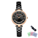 - Women Luxury Analogue Stainless Steel Leisure Quartz Watch