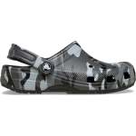 Classic Camouflage Clog Kids Age 5+ - Black slate Grey J6
