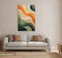 Art Poster In Multicolor Pastels