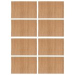- Bamboo Place Mats 30 X 45CM - Set Of 8
