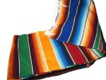 Roger Enterprises Large Authentic Mexican Blankets Colorful Serape Blankets Assorted