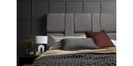 Trivia Double Headboard Grey