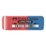 Faber-Castell Latex Free Eraser Red And Blue