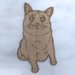 CAT Wood Snowflake