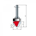 Freud Top Bearing Fillet Ogee Groove Router Bits 12 Mm