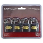 Samson Short Shackle Padlock 32MM 4 Piece
