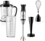 Taurus Stick Blender With Accessories Stainless Steel 20 Speed "bapi Premium Complet" 1200 W Chopper Electric Whisk Hand Blender