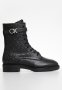 Calvin Klein Combat Boot W/hw Wl - Black