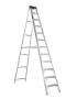 Ladder Aluminium A-frame 12 Step Heavy Duty Single Sided