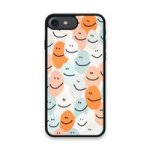 Custom Printed Tpu Cases - Apple Iphone 7 Apple Iphone 8 Apple Iphone Se 2020 Apple Iphone Se 2022 & 39 Pastel Smiley& 39