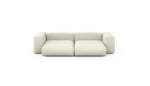 Two Module Sofa - Linen - Platinum - 272CM X 136CM