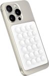 Zb.soar Suction Phone Case Mount Silicone Hands Free Phone Accessory Holder Mirror Shower Phone Holder For Tiktok Videos And Sel