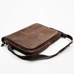 Genuine Leather Messenger Laptop Bag – 14" – 17" – Doringboom