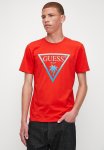 Guess Ss Cn Triangle Palm Tee - Burning Flame