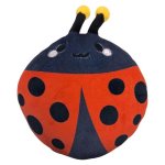 Relaxeazzz Travel Pillow Set With Mask Ladybug