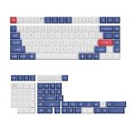 Double-shot Pbt Osa Keycap Set – Blue And White