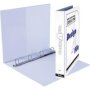 A4 Pvc 4-D Daf Ring-binders 25MM White 10 Pack