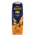 Clover Krush Apricot & Peach Mix 42% Fruit Nectar Blend 200ML