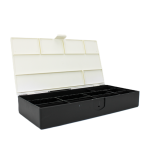 Cosmetic Collecting Box Wht blk