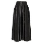 Black Satin Skirt